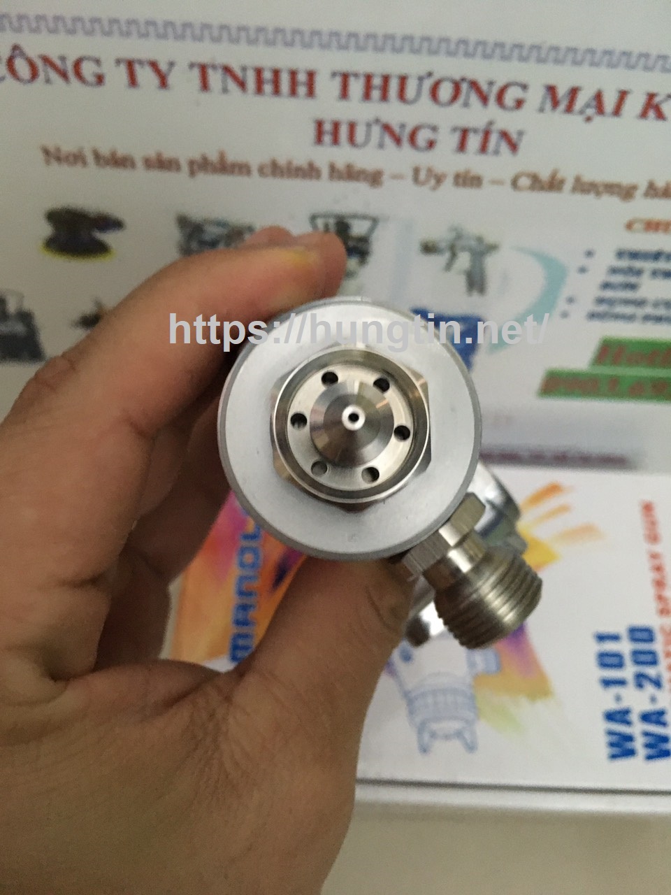 Súng phun sơn tự động Đài Loan Manoli WA-200-122P (1.2mm)